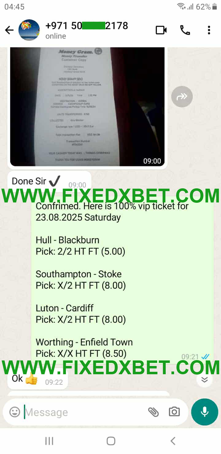 Correct Fixed Matches