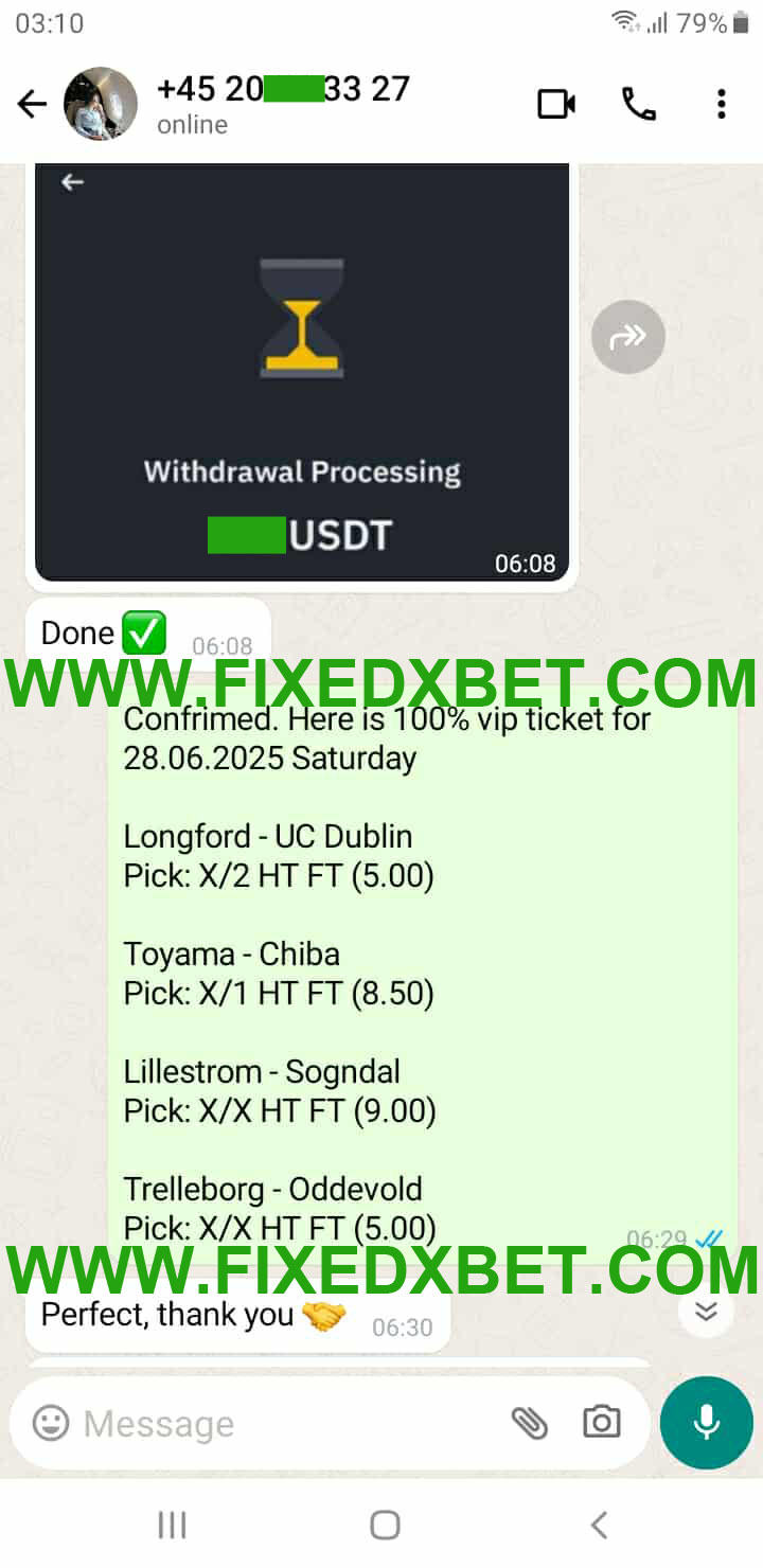 Fixed Matches 100% Sure